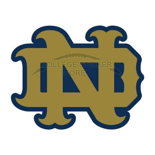 Personal Notre Dame Fighting Irish Iron-on Transfers (Wall Stickers)NO.5721